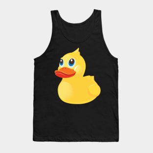 Yellow Rubber Duck - Oblique Left Front Tank Top